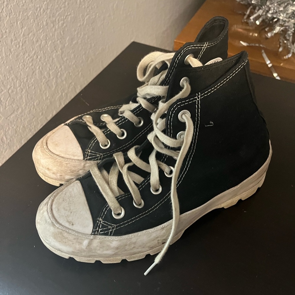 Converse Lugged Platform Black Size 6.5